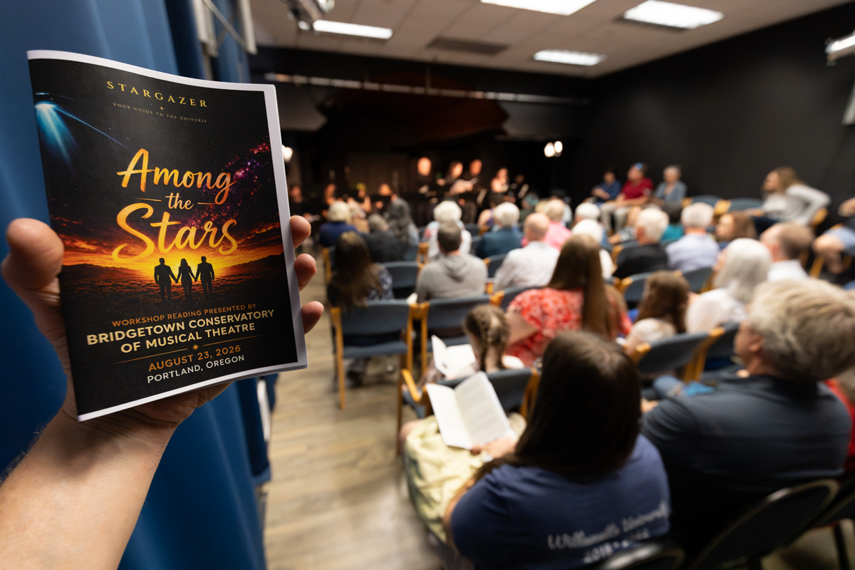 Audience and actors are ready for takeoff