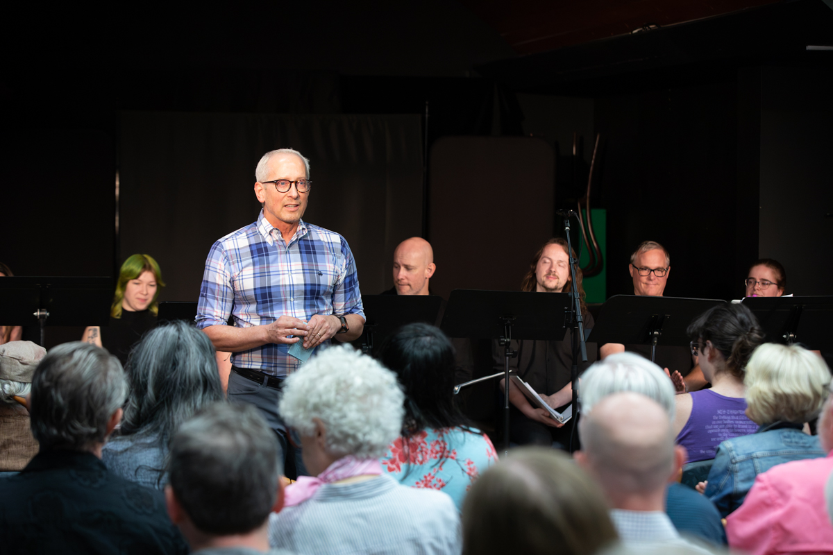 Co-creator Aaron Kirk Douglas introduces the show